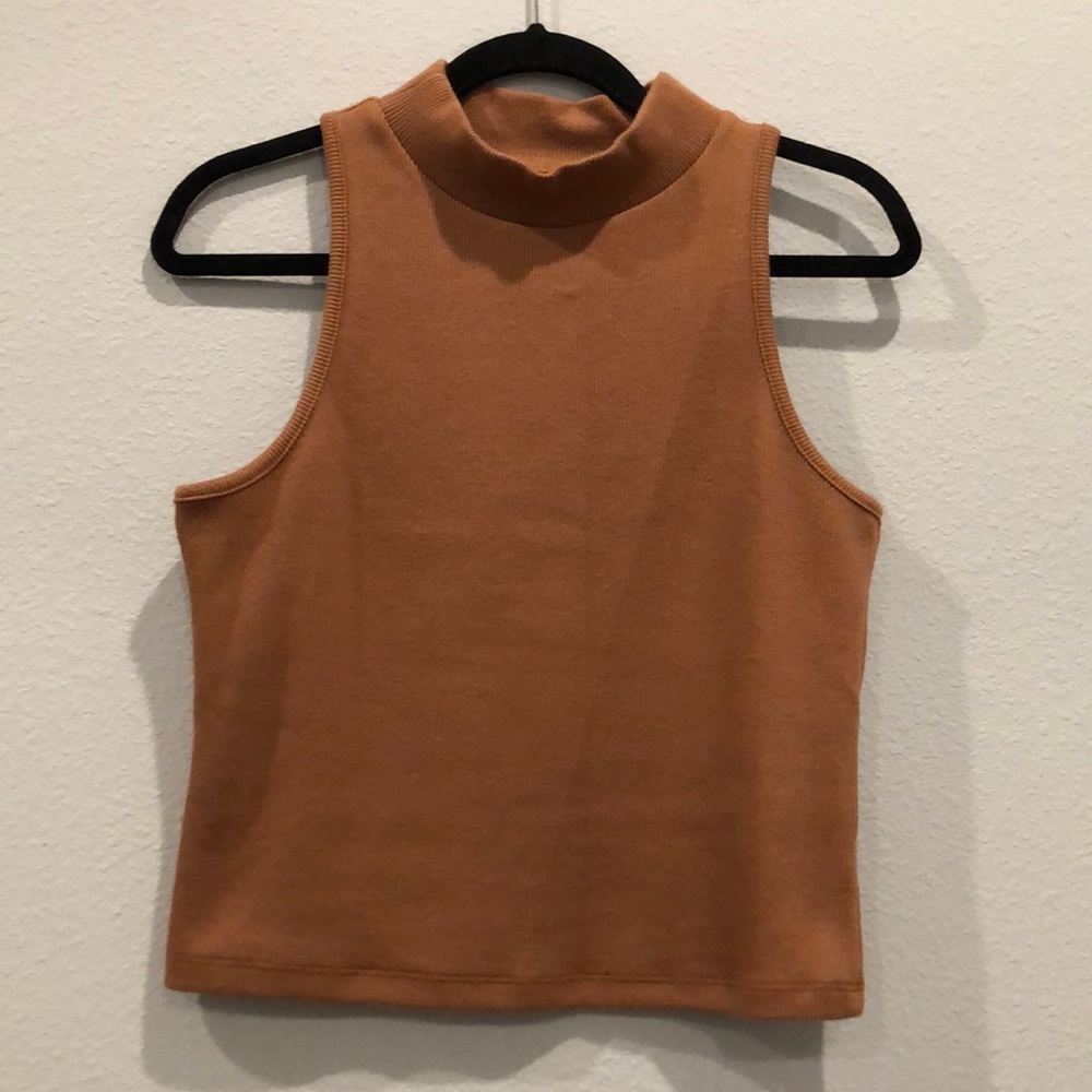A New Day Mock neck Sleeveless Top
